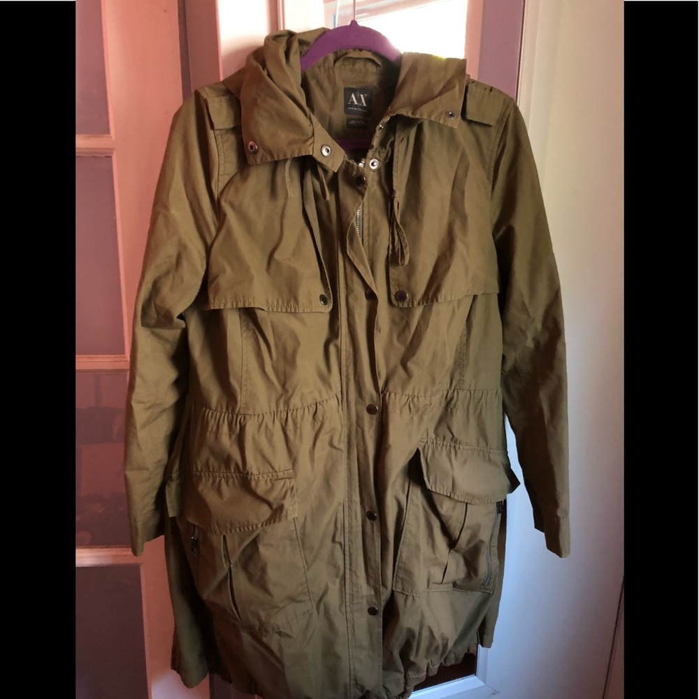 Armani ExchAnge rain coat